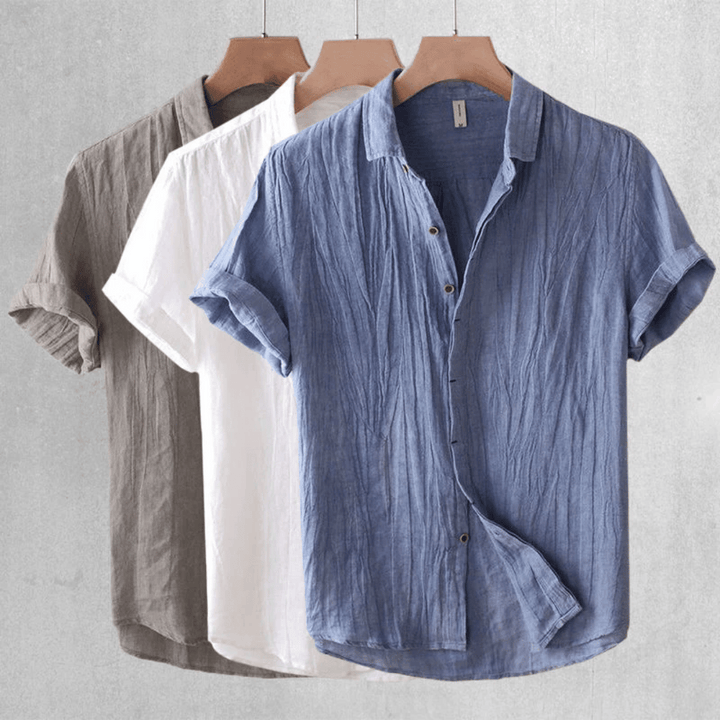 Adriel™ | Camisa de Lino Toscano