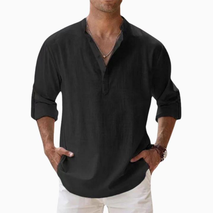 Xavi™ - Camisa de lino Airy Premium