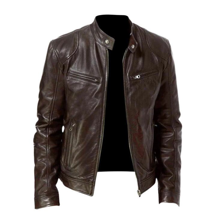 Bernardo™ | Chaqueta de cuero para hombre